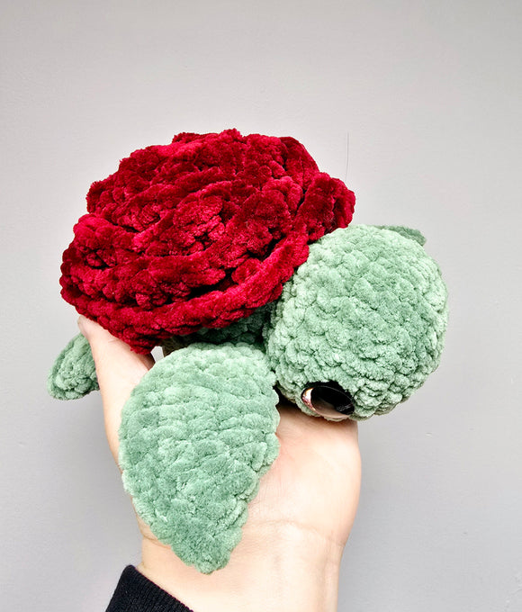 Rose Turtle Plushie