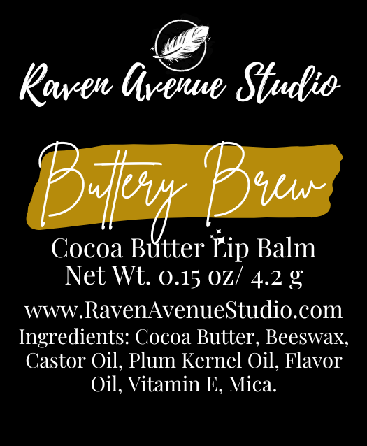 Buttery Brew Cocoa Butter Lip Balm - Buttery Caramel