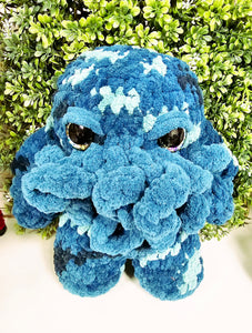 Cthulhu Plushie - Deep Sea Blue