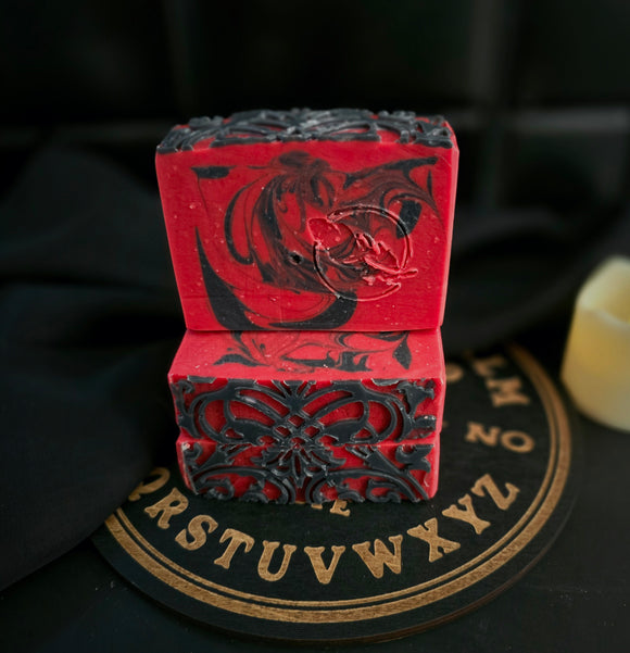 Lydia Artisan Chamomile Soap - Sparkling Dark Cherries